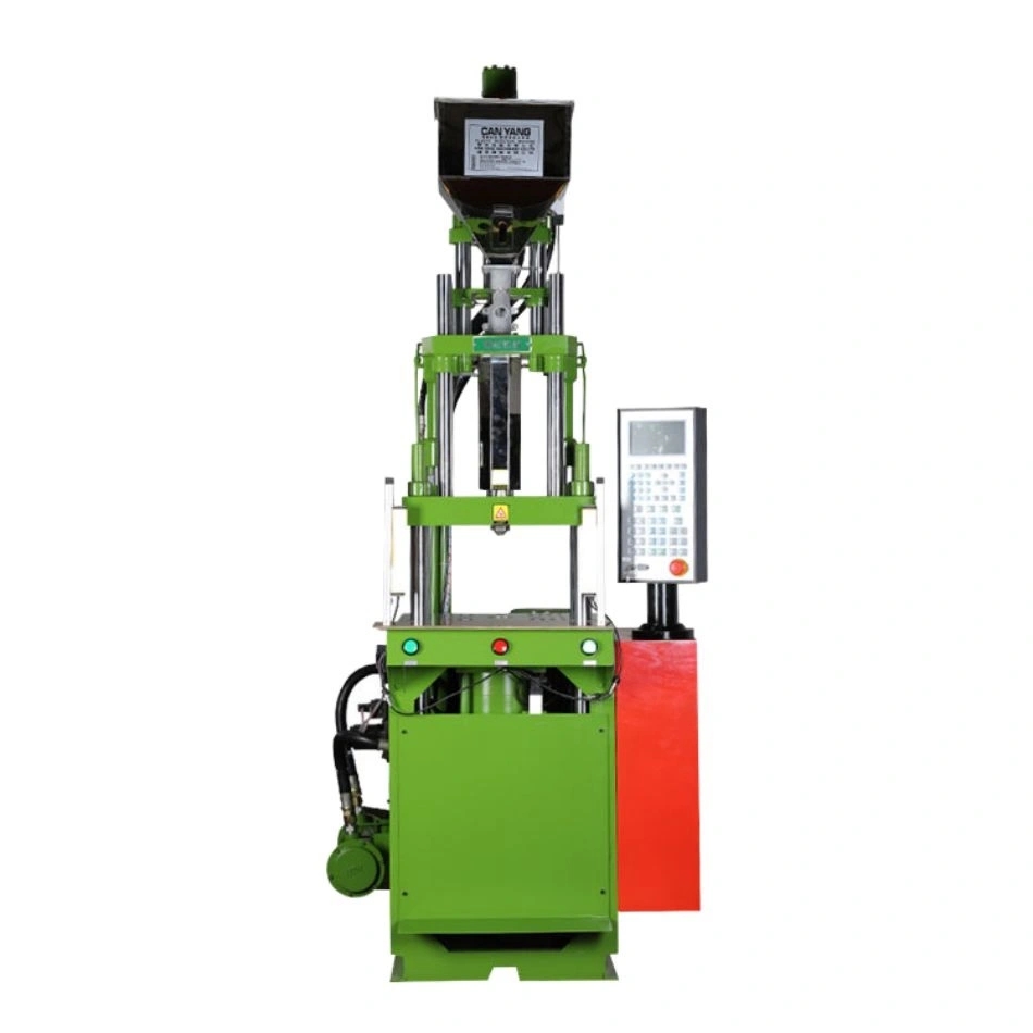 Three pin male cable plug injection molding machine
